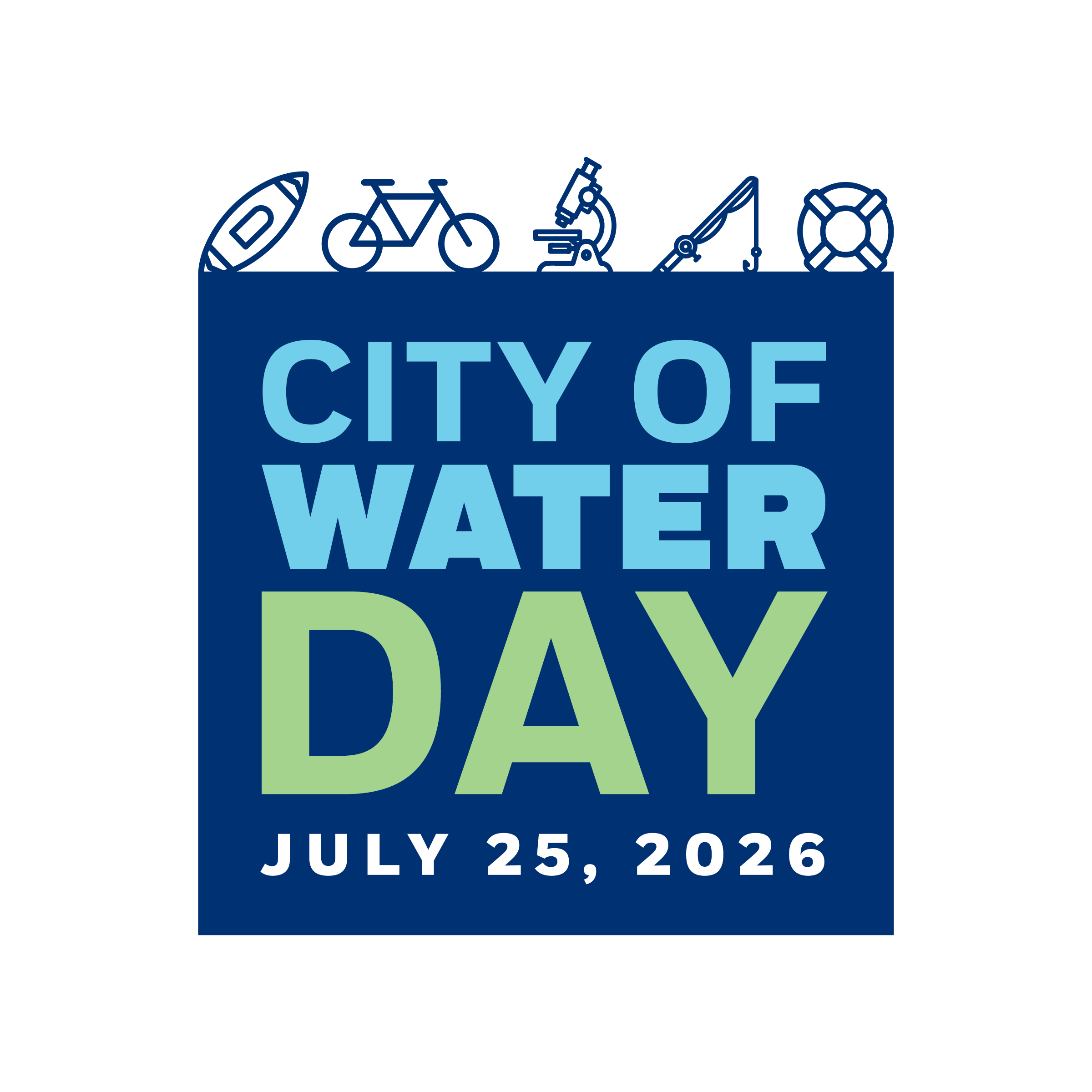 City of Water Day logo for 20206